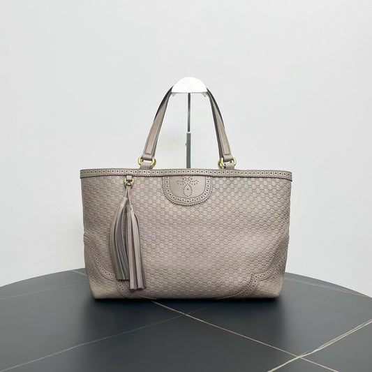 Gucci Soho Beige Leather Tote Bag