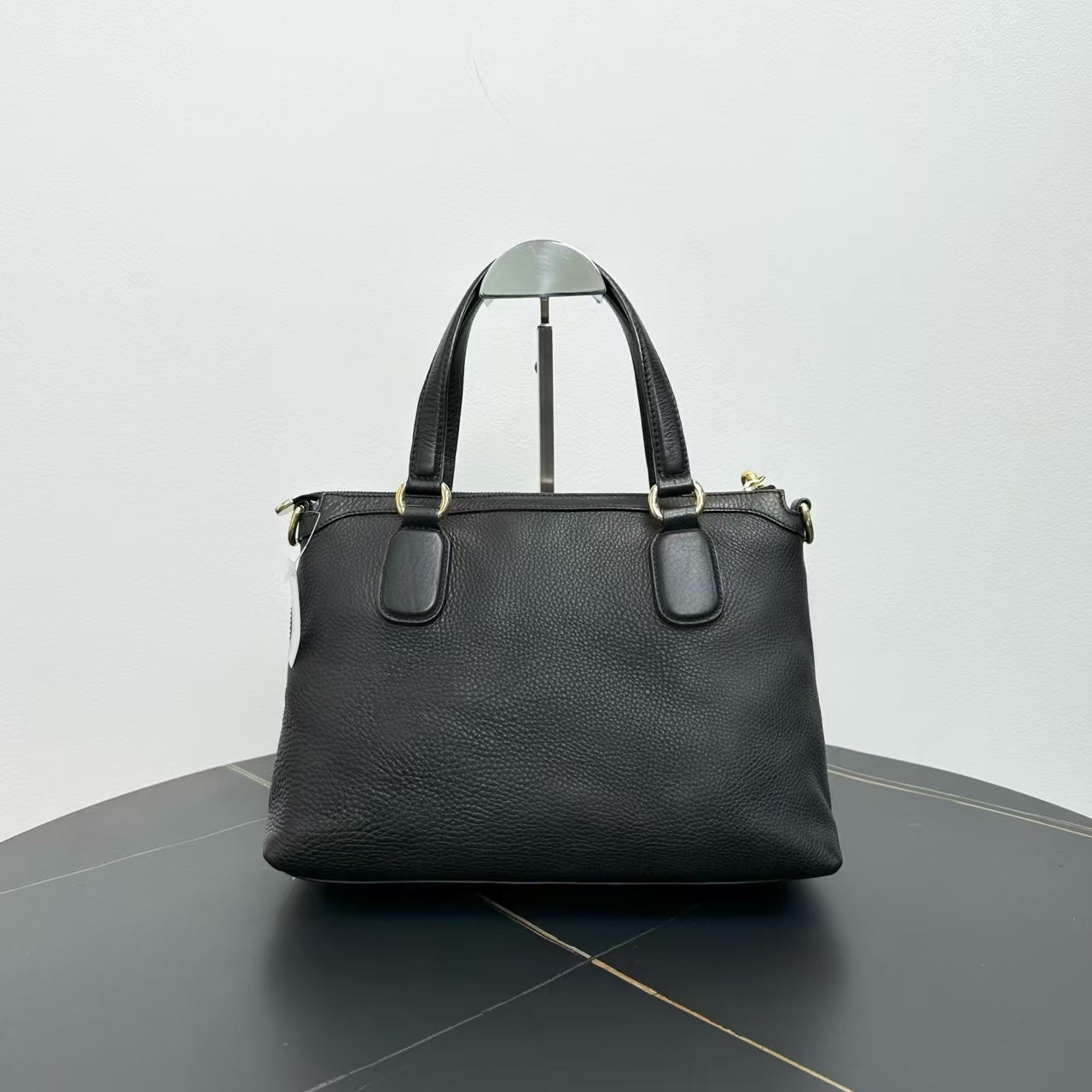 Gucci Soho Black Leather Two-Way Bag