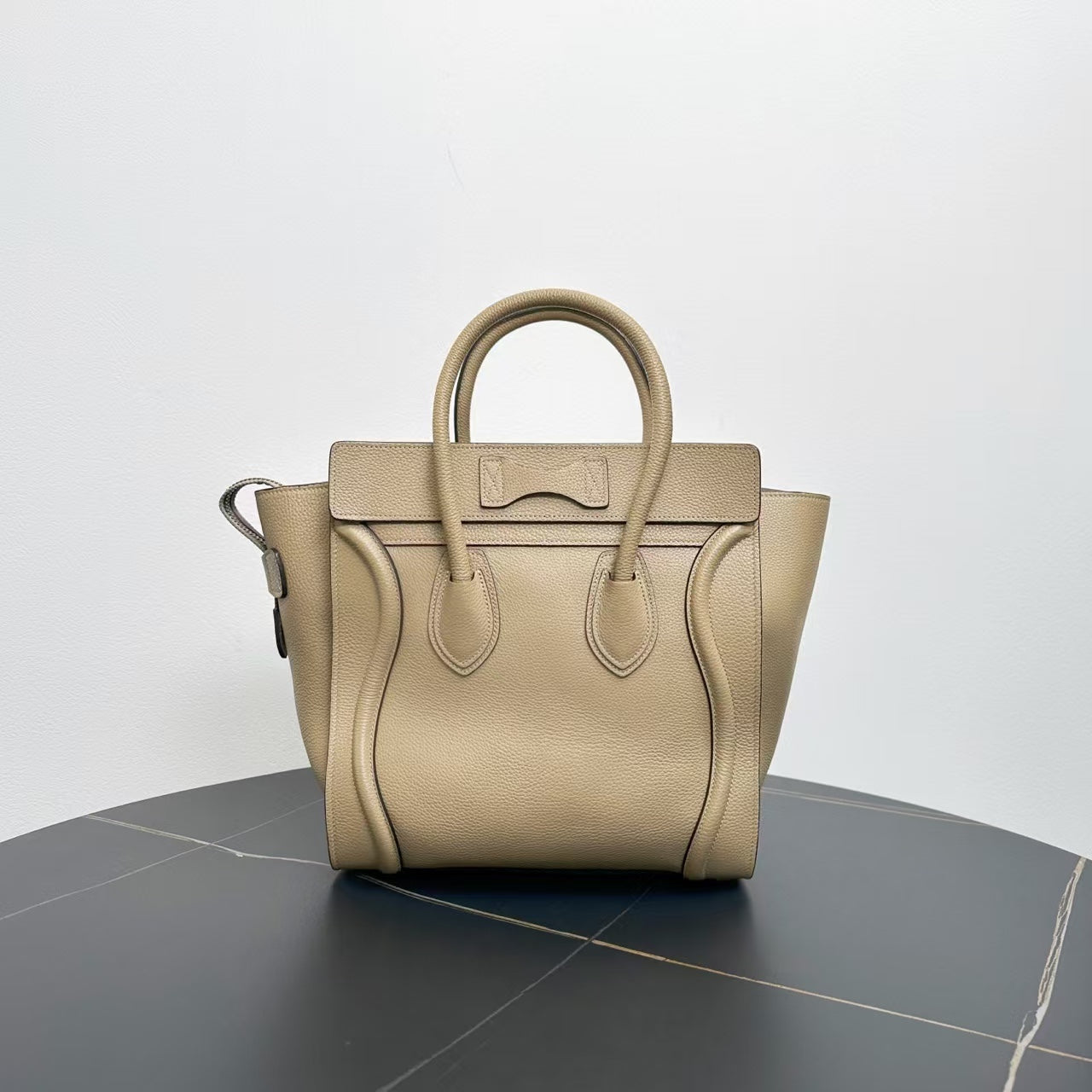 Celine Luggage Bag Taupe Handbag