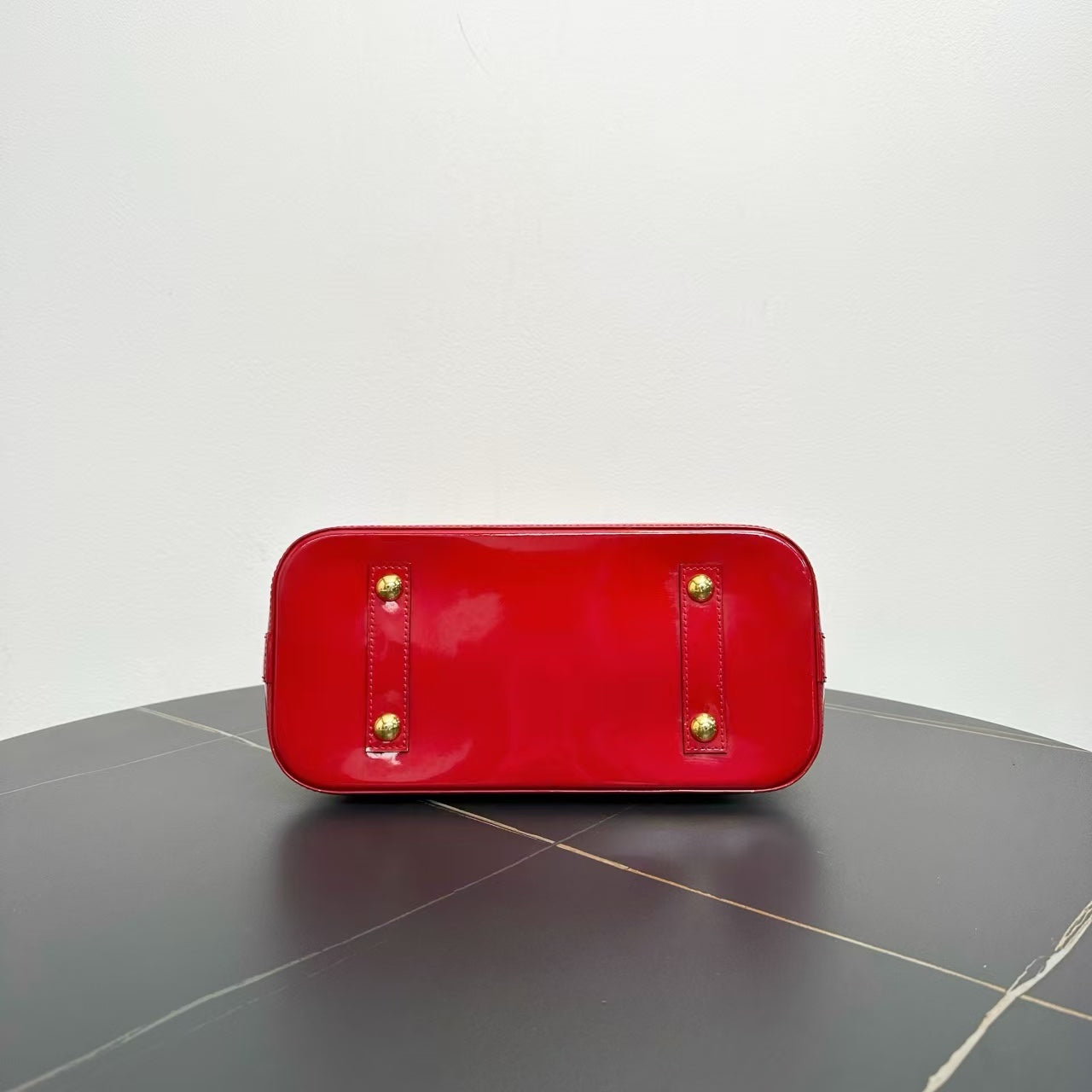 Louis Vuitton Alma PM Red Handbag