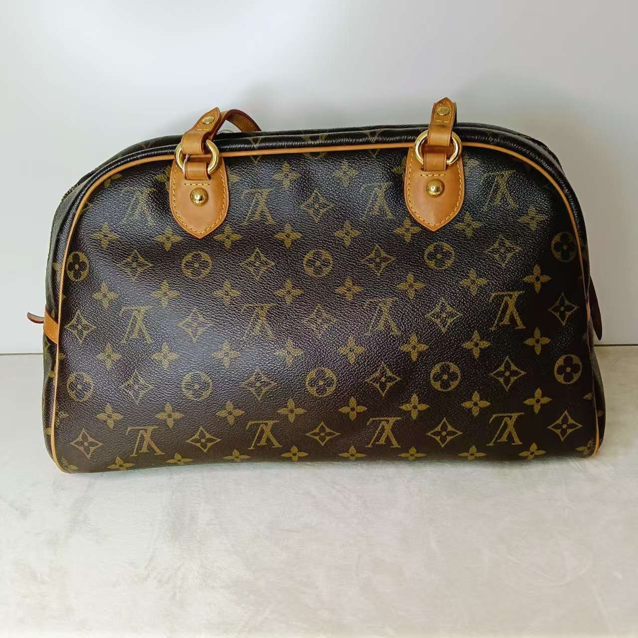 Louis Vuitton Deauville Monogram Canvas Bowling Bag