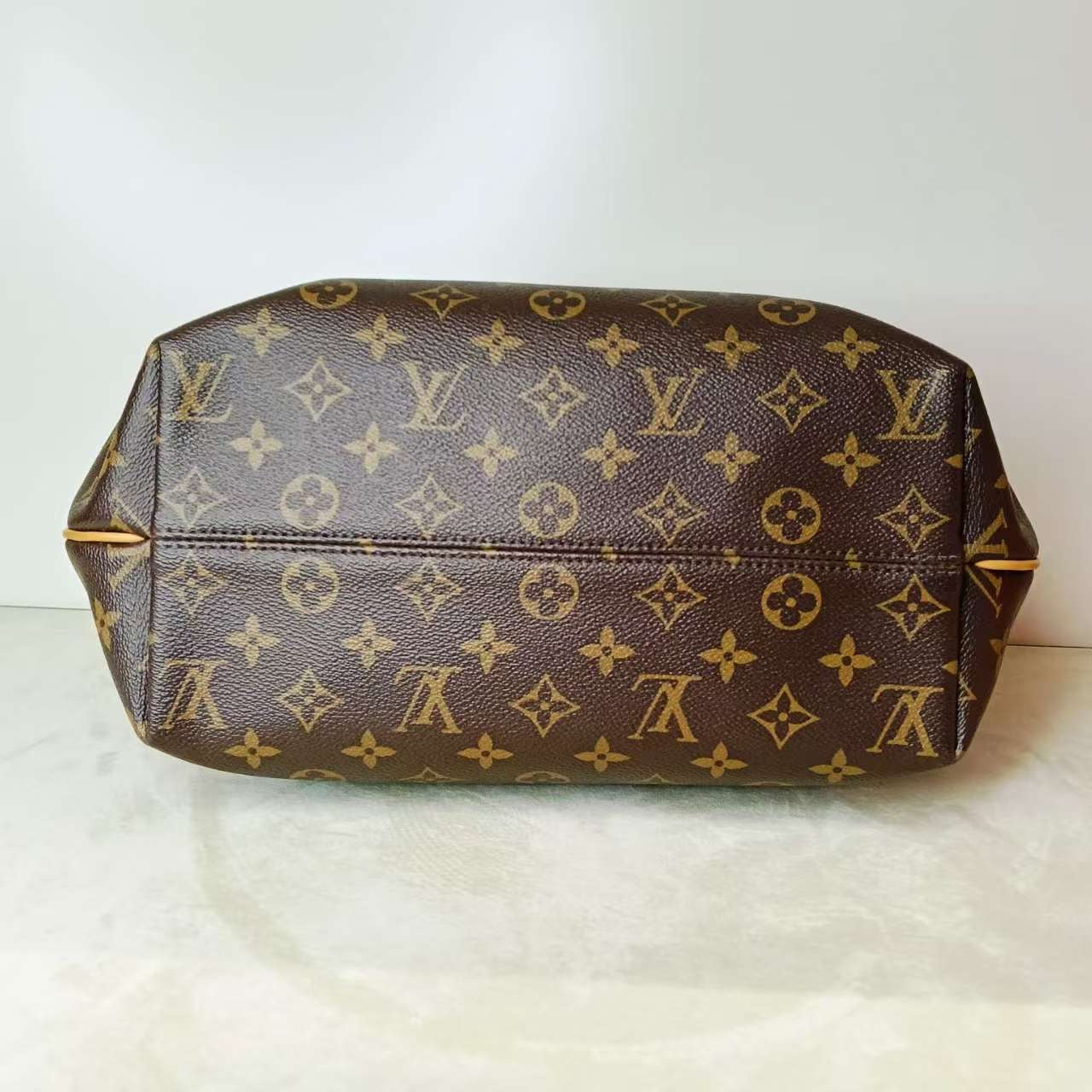 Louis Vuitton Monogram Canvas Tivoli PM Tote Bag Brown