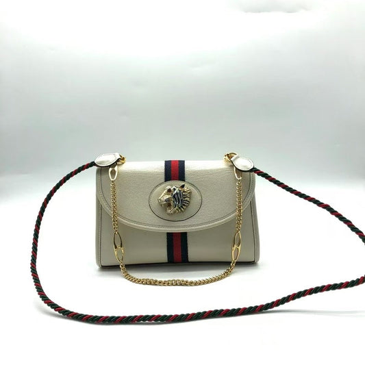 Gucci Ophidia White Shoulder Bag