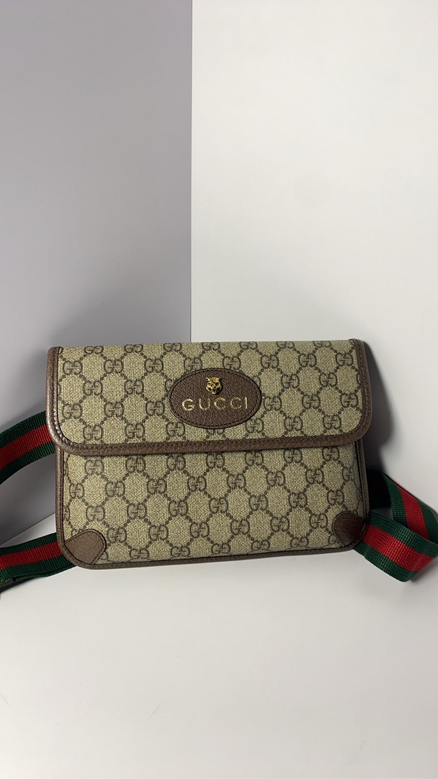 Gucci Ophidia Beige Belt Bag