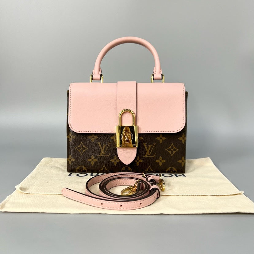Louis Vuitton Locky BB Monogram Pink Handbag