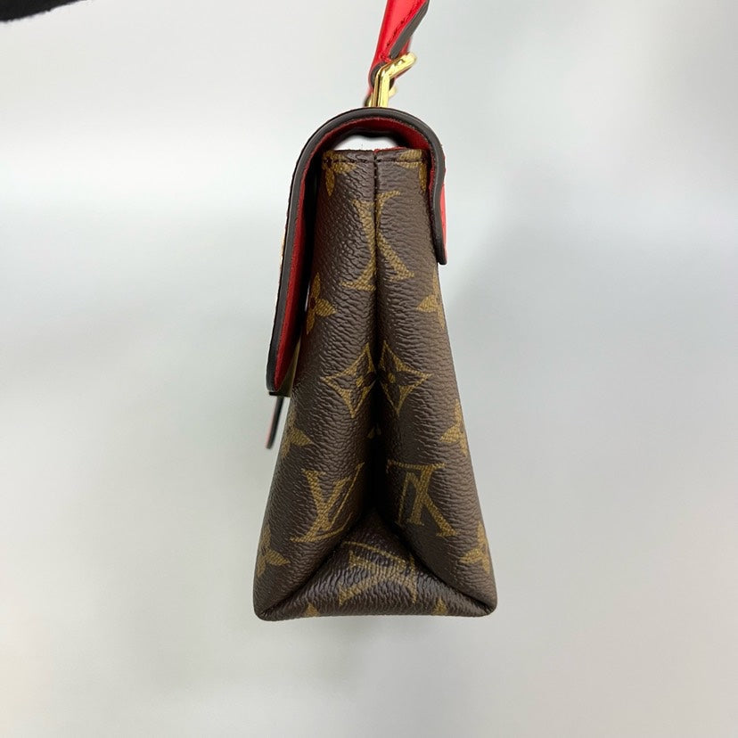 Louis Vuitton Locky BB Red Monogram Handbag