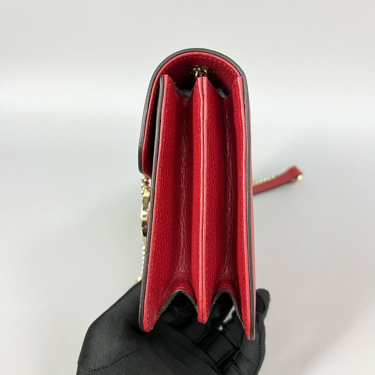 Gucci Interlocking Small Red Bag