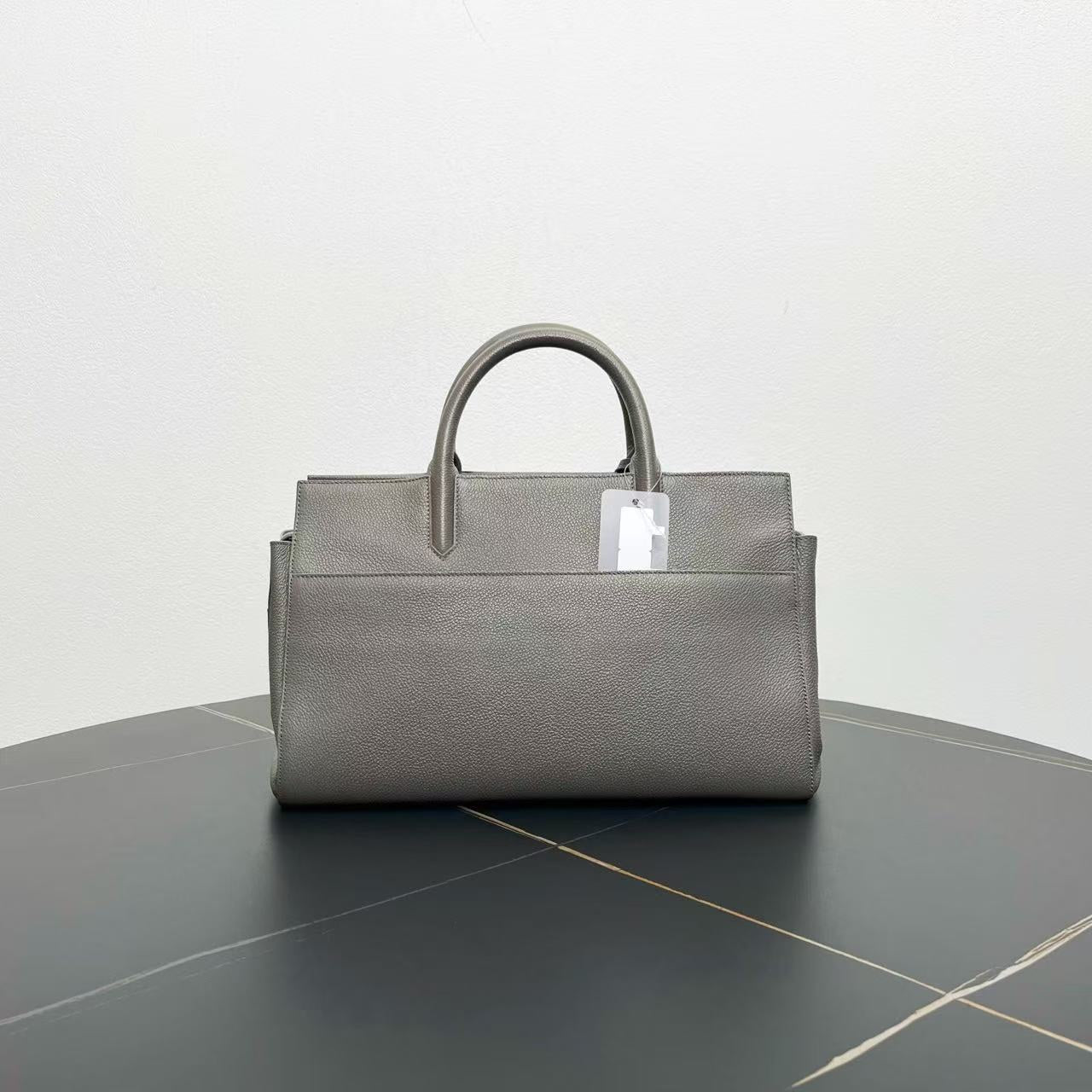 Saint Laurent Sac de Jour Gray Two-Way Bag