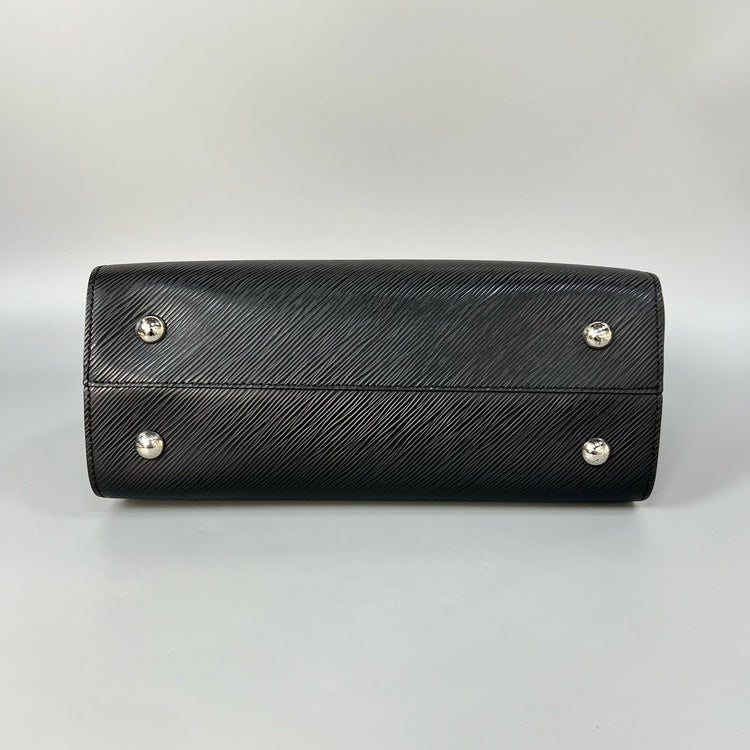 Louis Vuitton Twist Tote Bag Epi Black 30x22x13cm