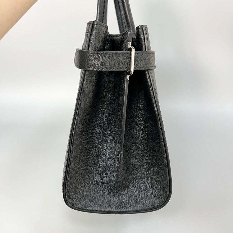 Louis Vuitton Twist Tote Bag Epi Black 30x22x13cm
