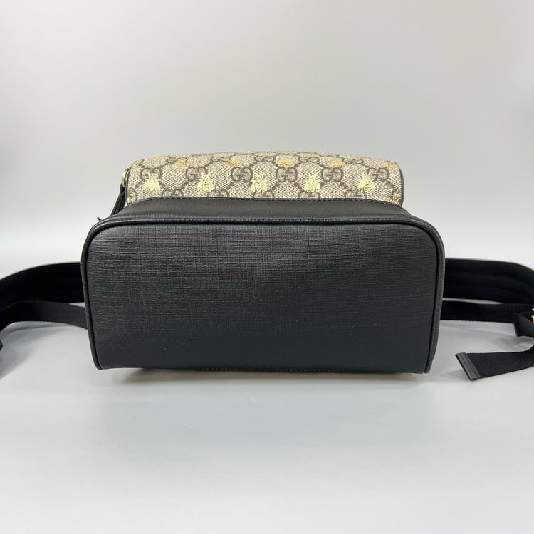 Gucci GG Beige Canvas Backpack