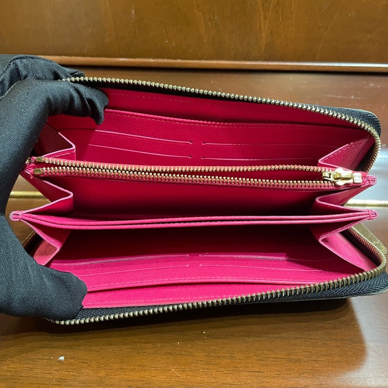 Louis Vuitton Multicolore Zippy Wallet Black