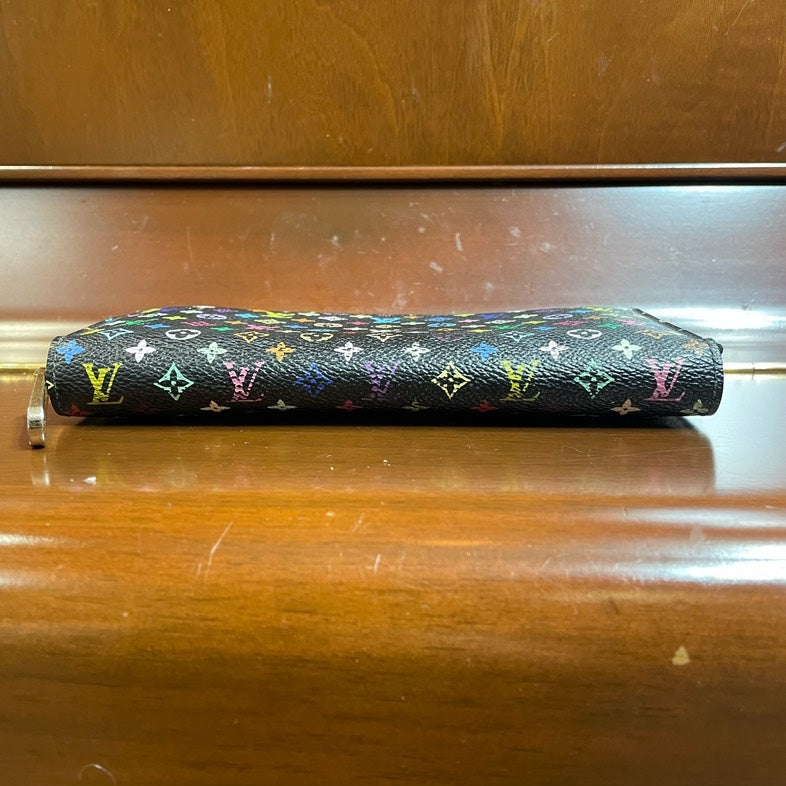 Louis Vuitton Multicolore Zippy Wallet Black
