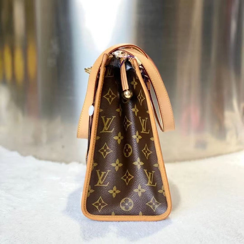 Louis Vuitton Popincourt Haut Brown Tote Bag