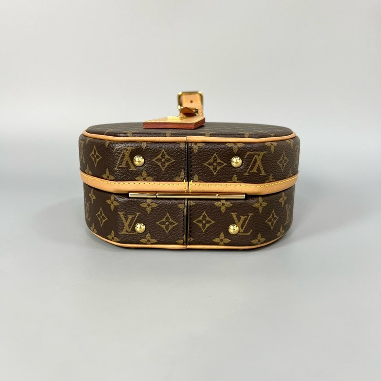 Louis Vuitton Petite Boite Chapeau Monogram Bag Brown 2019
