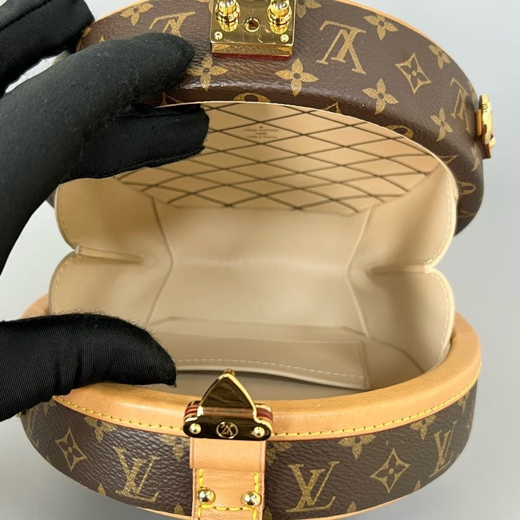 Louis Vuitton Petite Boite Chapeau Monogram Bag Brown 2019