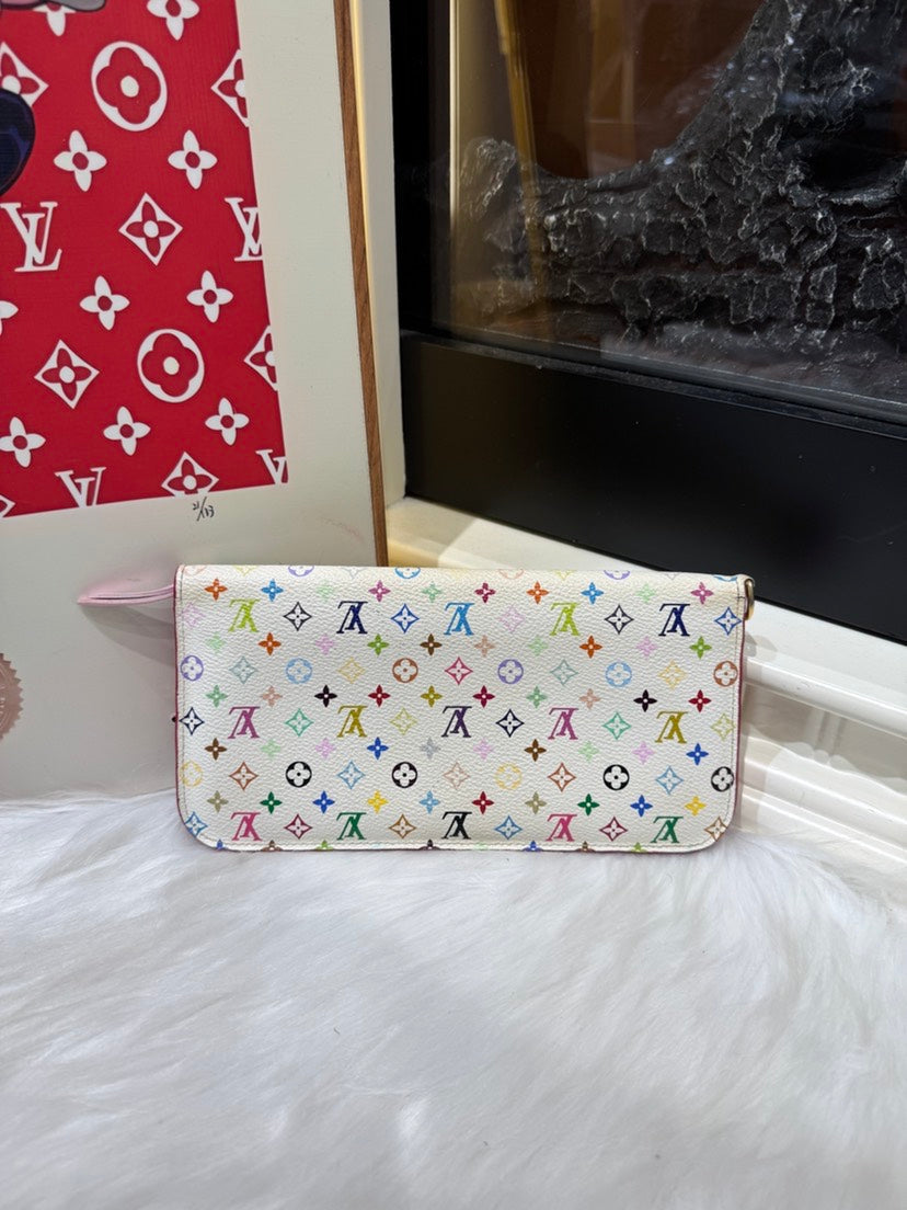 Louis Vuitton Murakami White Wallet