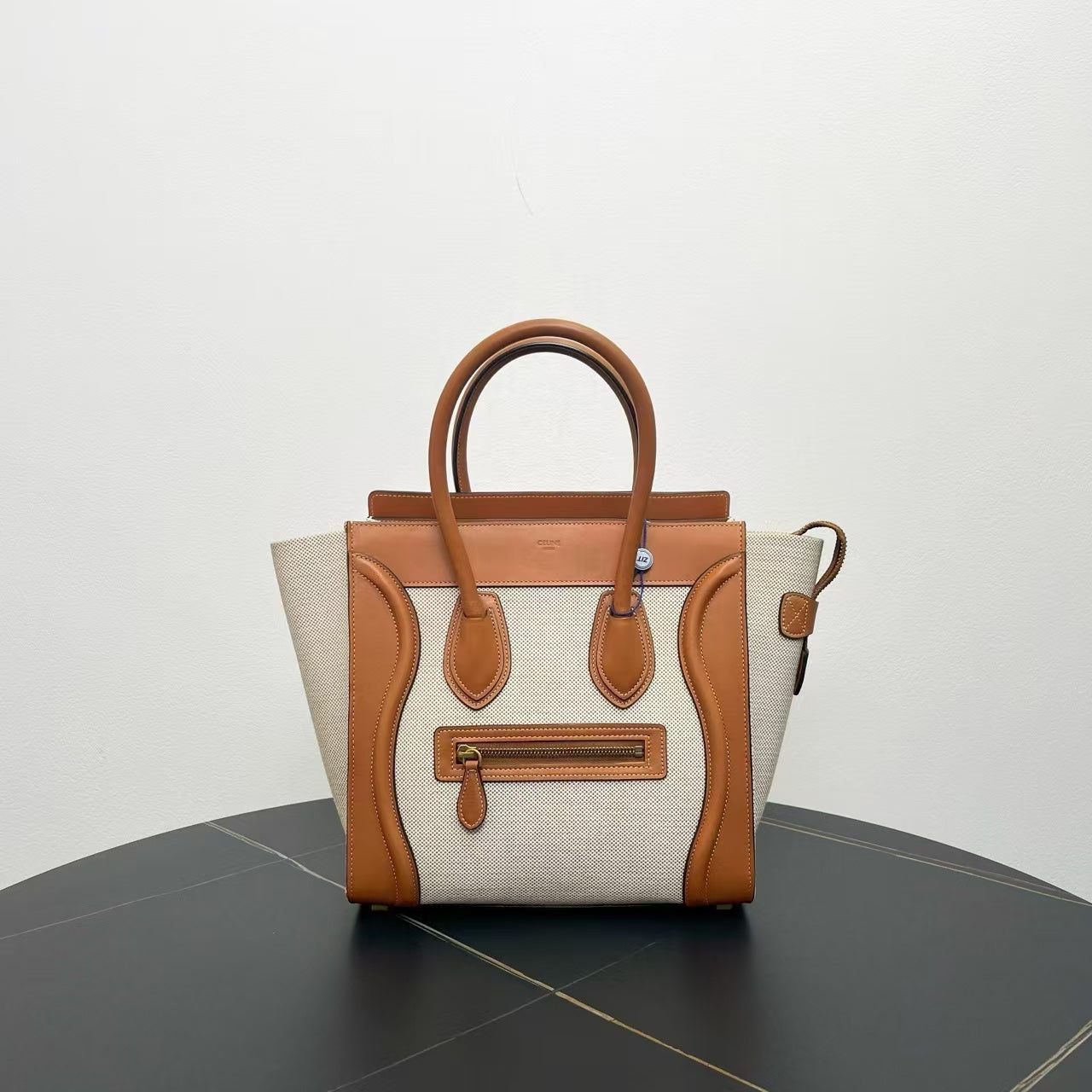 Celine Luggage Tote Beige Tan Handbag