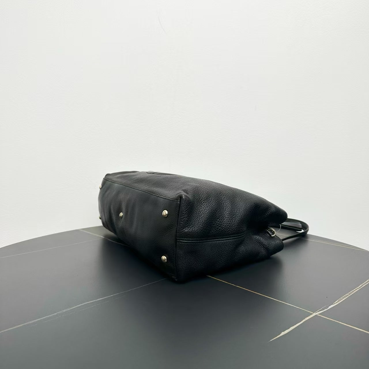 Gucci Soho Black Leather Two Way Bag