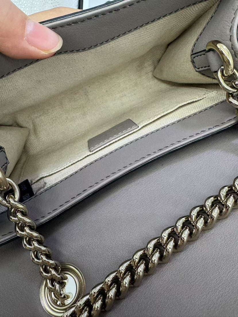 Gucci Emily Grey Bag