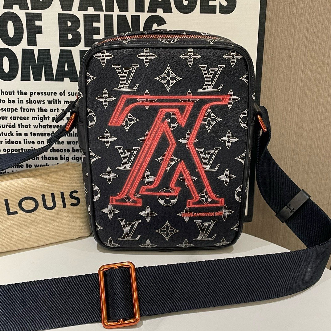 Louis Vuitton Upside Down Black Phone Bag 2018
