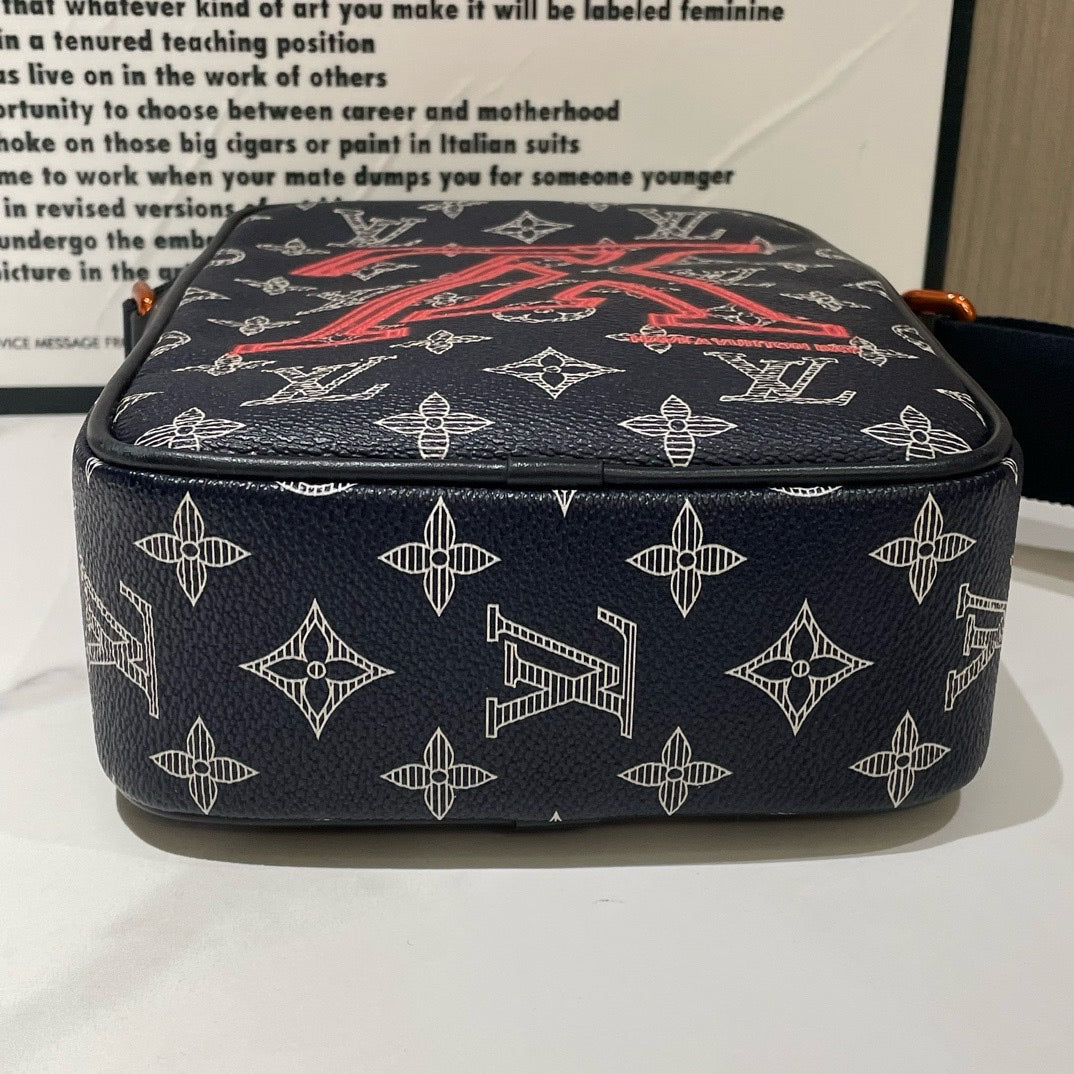 Louis Vuitton Upside Down Black Phone Bag 2018