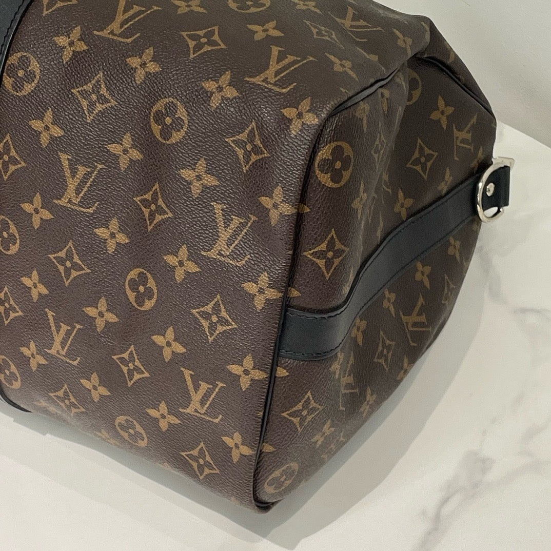Louis Vuitton Keepall 45 Monogram Brown Travel Bag