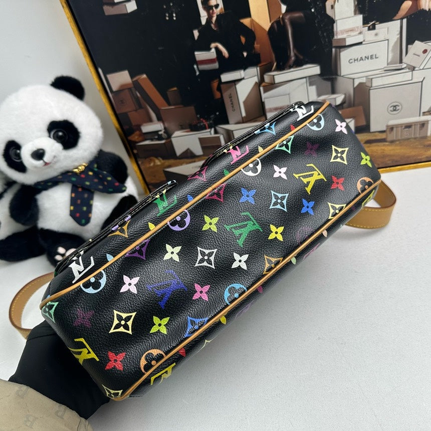 Louis Vuitton Multicolore Pochette Black Bag