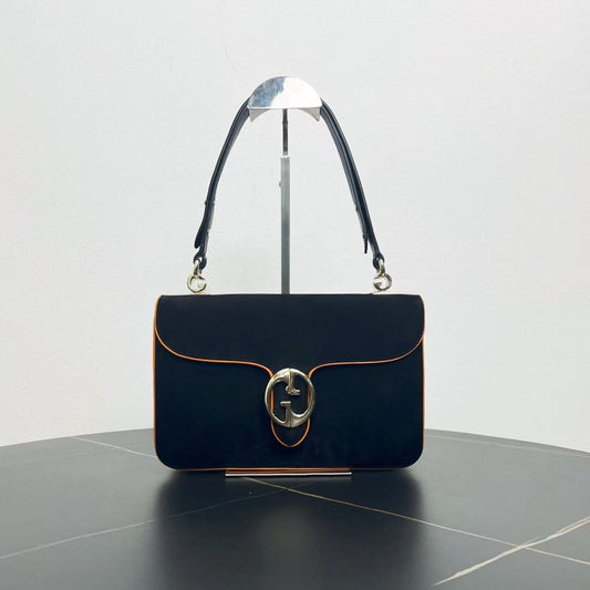 Gucci Horsebit 1955 Black Shoulder Bag