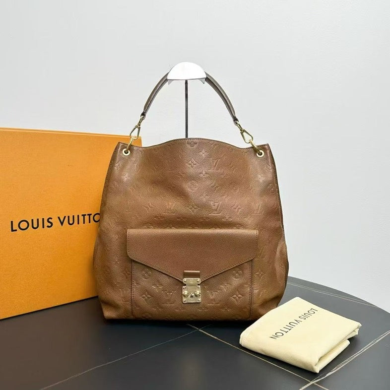 Louis Vuitton Mazarine Brown Hobo Bag
