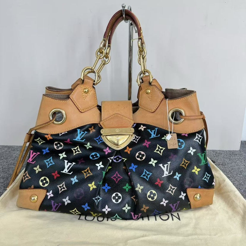 Louis Vuitton Multicolor Black Handbag