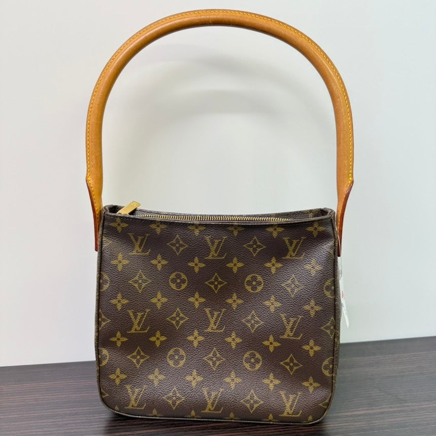 Louis Vuitton Monogram Looping MM Brown Handbag