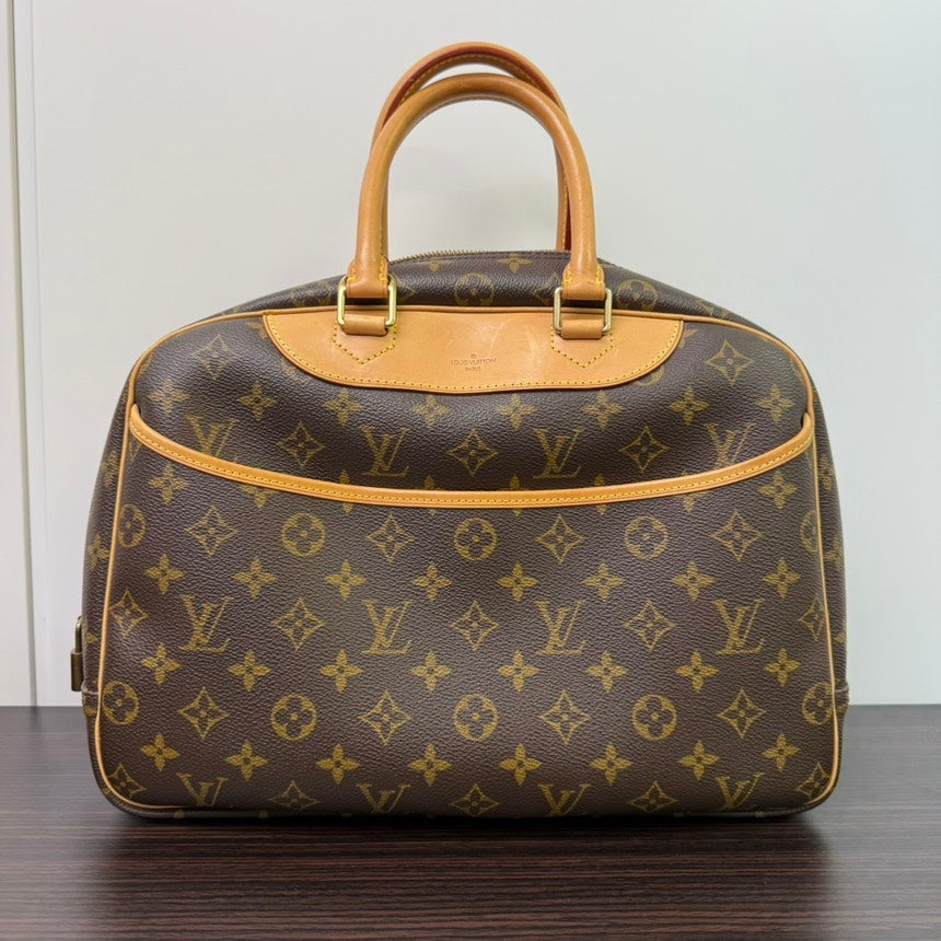 Louis Vuitton Monogram Deauville Brown Handbag