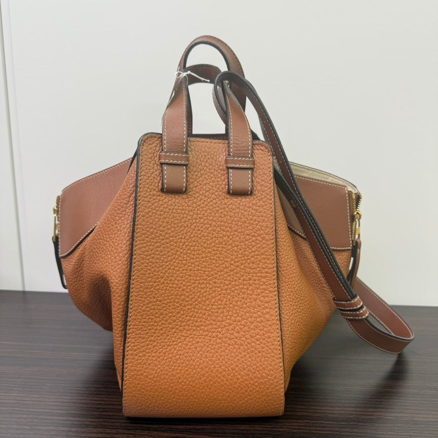 Loewe Hammock Leather Brown 2way Bag