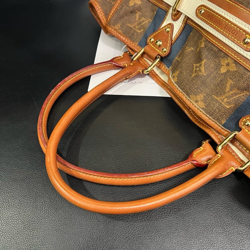 Louis Vuitton Limited Edition Monogram Canvas Tote Handbag