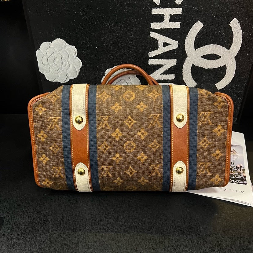 Louis Vuitton Limited Edition Monogram Canvas Tote Handbag