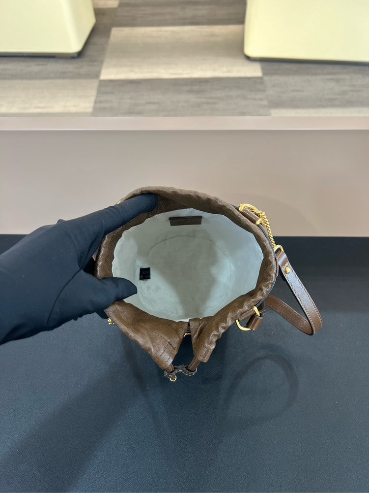 Gucci 1955 Bucket Bag Brown Monogram Canvas