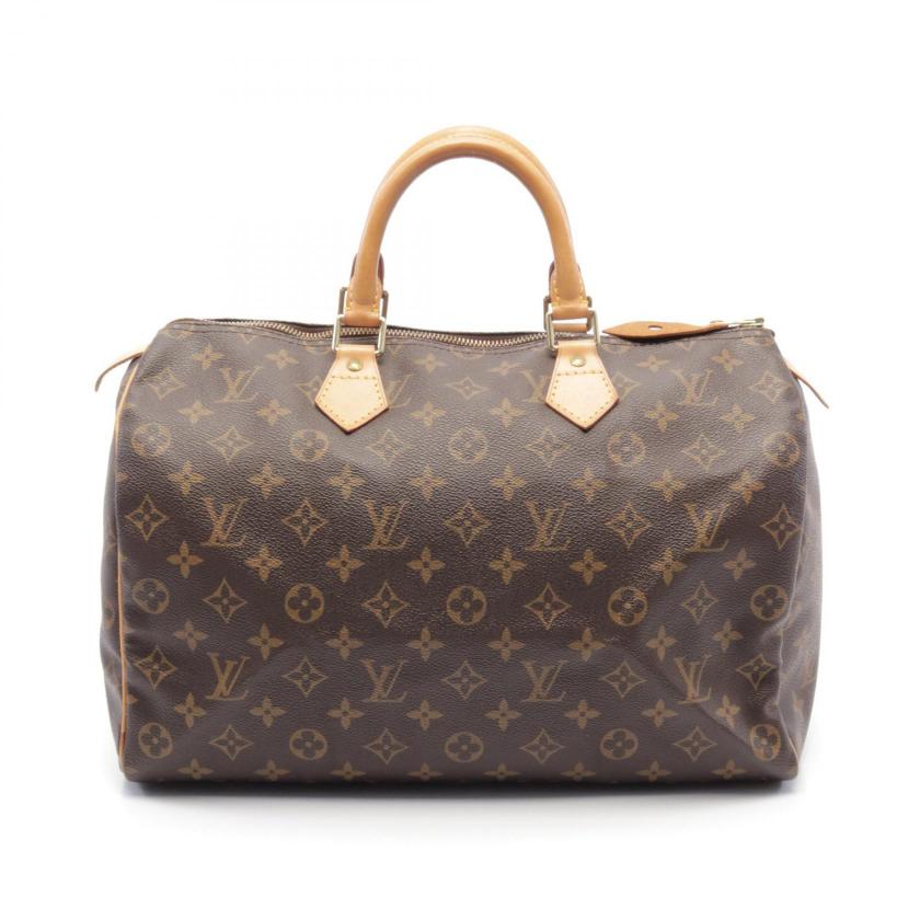 Louis Vuitton Speedy 35 Monogram Brown Handbag
