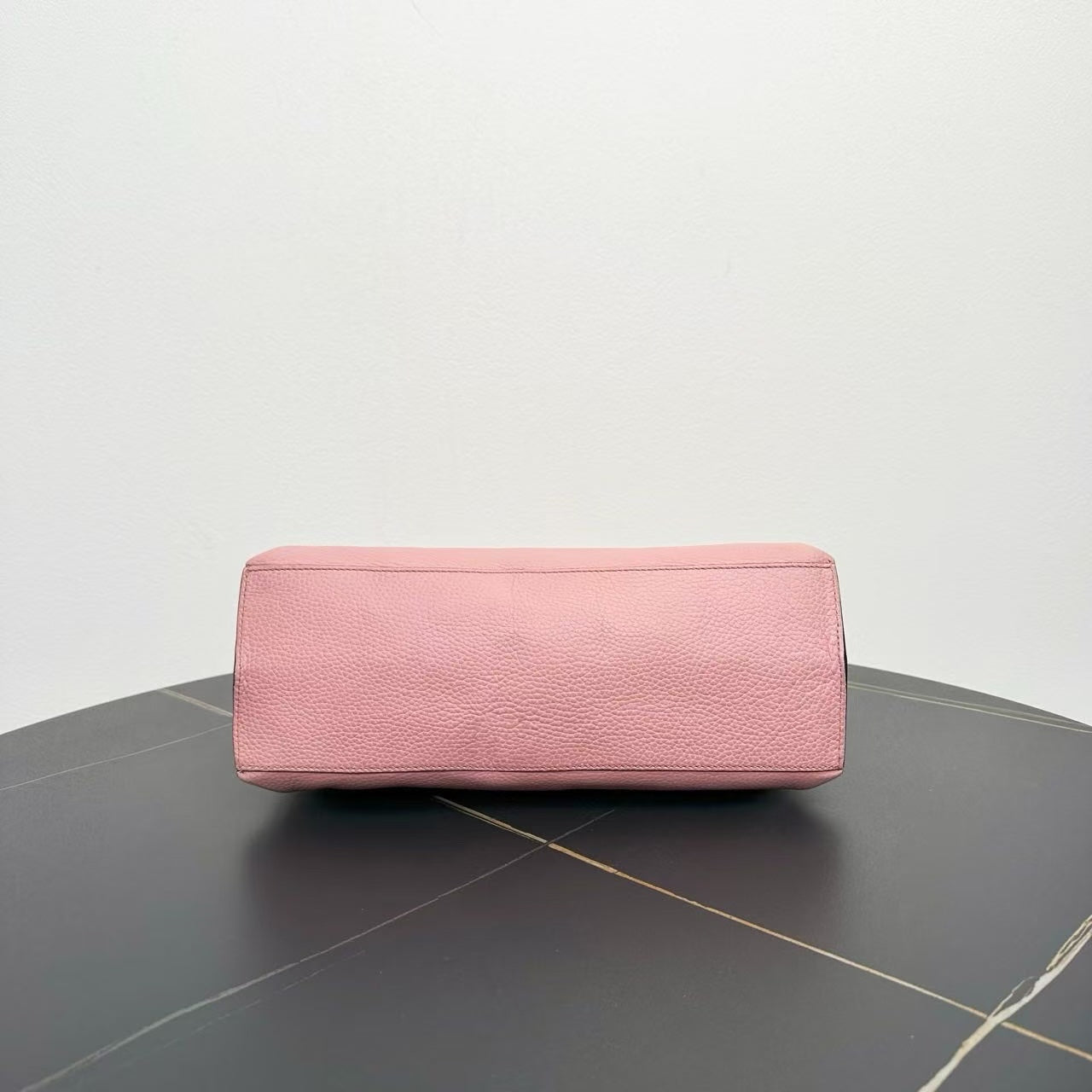 Gucci Bamboo Two-Way Pink Leather Bag
