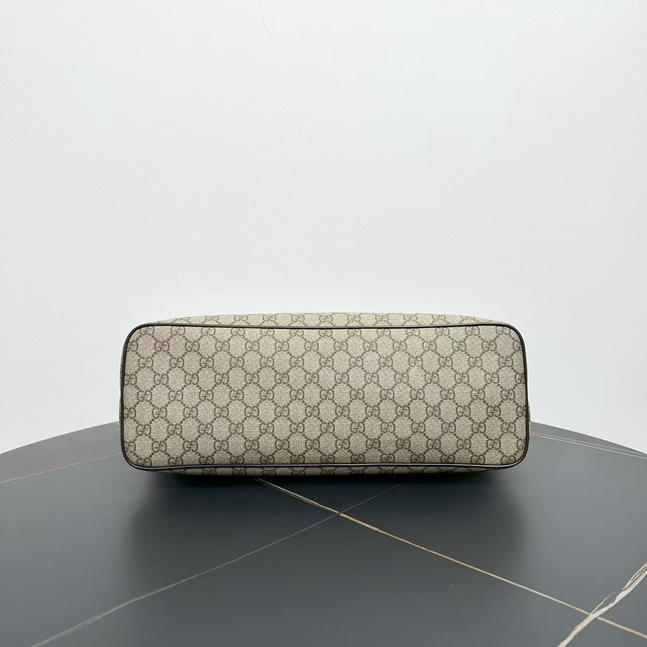 Gucci GG Supreme Canvas Beige Monogram Two-Way Bag