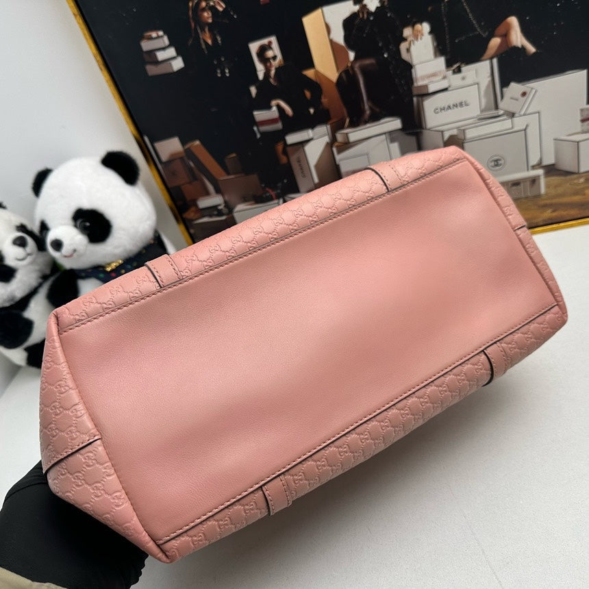 Gucci Soho Pink Leather Satchel Bag
