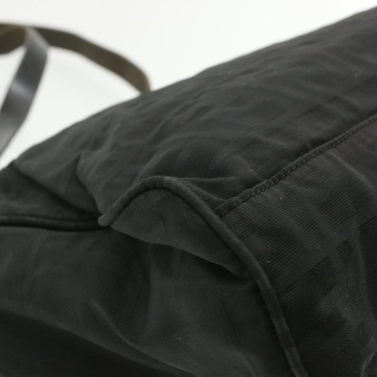 FENDI Zucca Canvas Tote Bag Black rd1023
