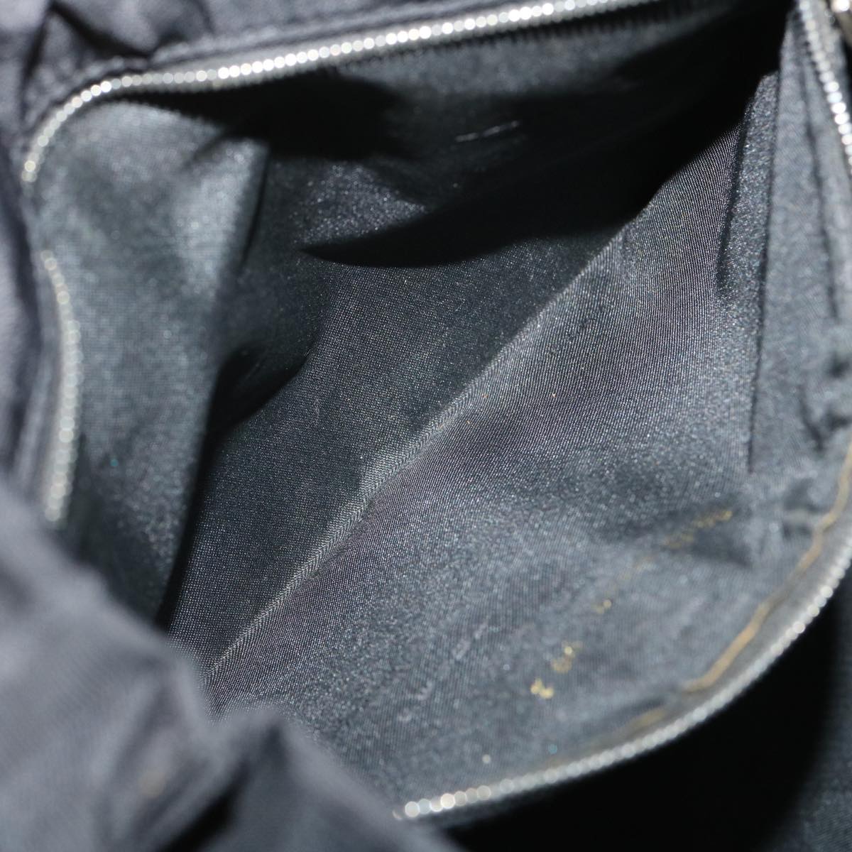 FENDI Zucca Canvas Tote Bag Nylon Black rd2078