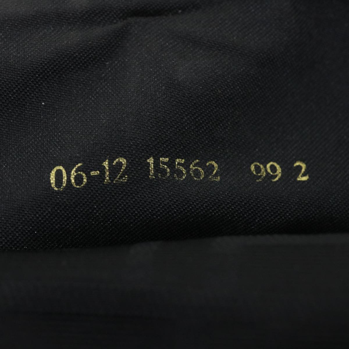 FENDI Zucca Canvas Tote Bag Nylon Black rd2078