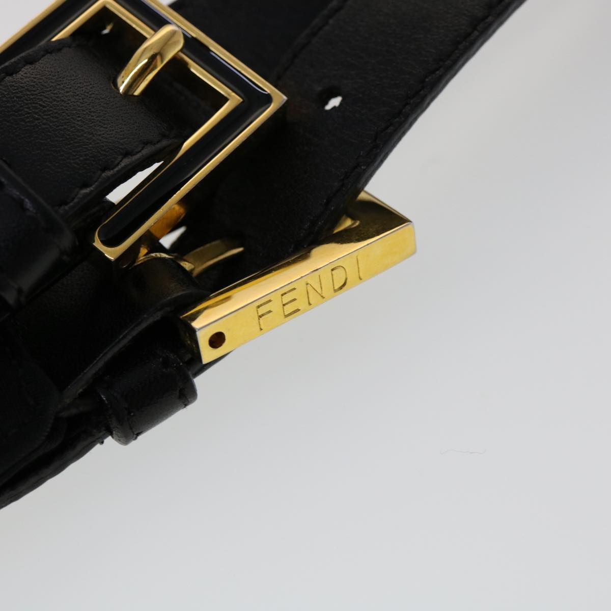 FENDI Shoulder Bag Nylon Black rd2099