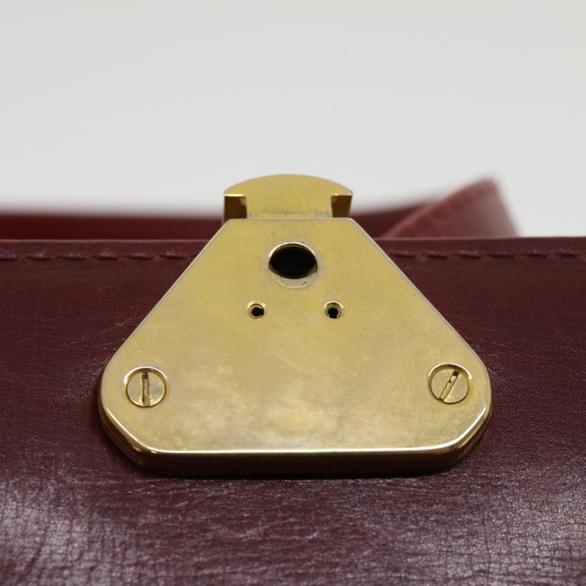 GUCCI Shoulder Bag Leather Red rd2208