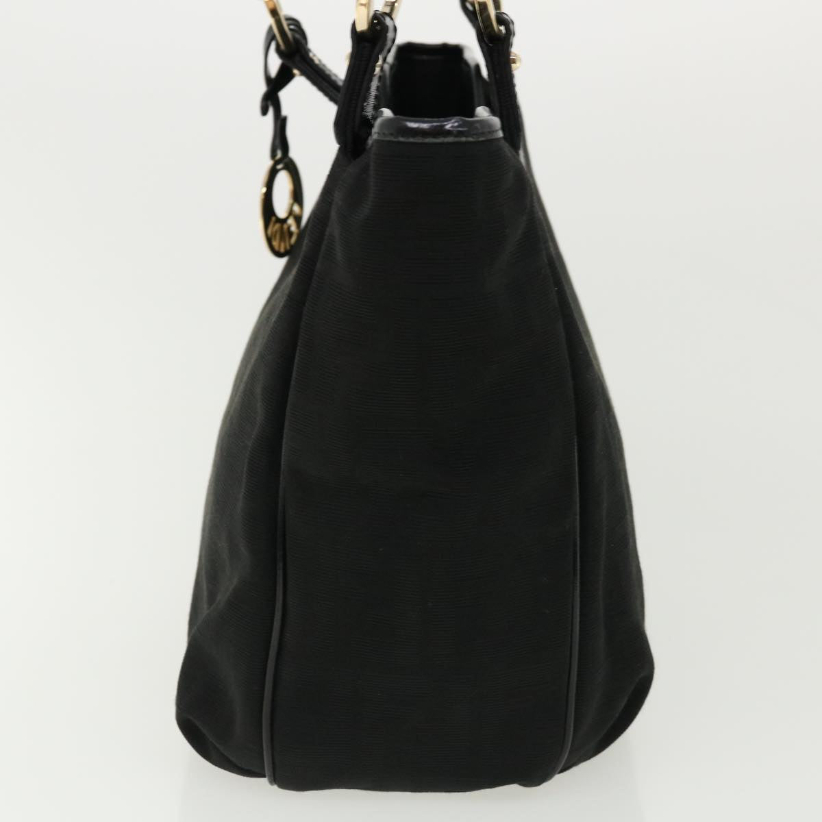 FENDI Zucca Canvas Tote Bag Black rd2989