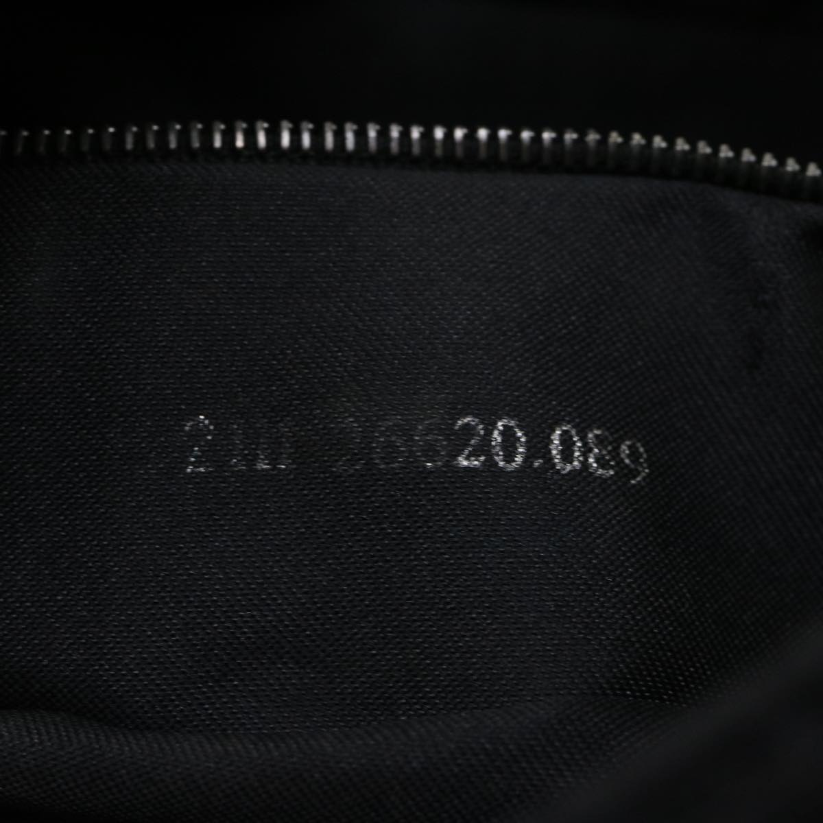 FENDI Zucca Canvas Shoulder Bag Black rd3223