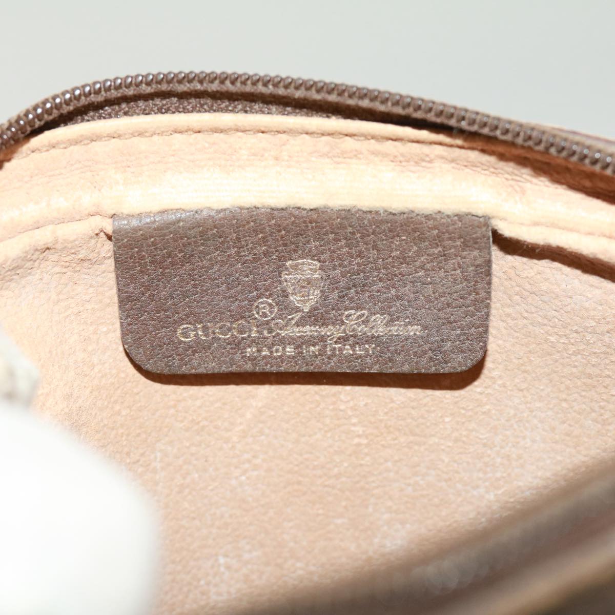 GUCCI GG Canvas Web Sherry Line Shoulder Bag Beige Red Green rd3519