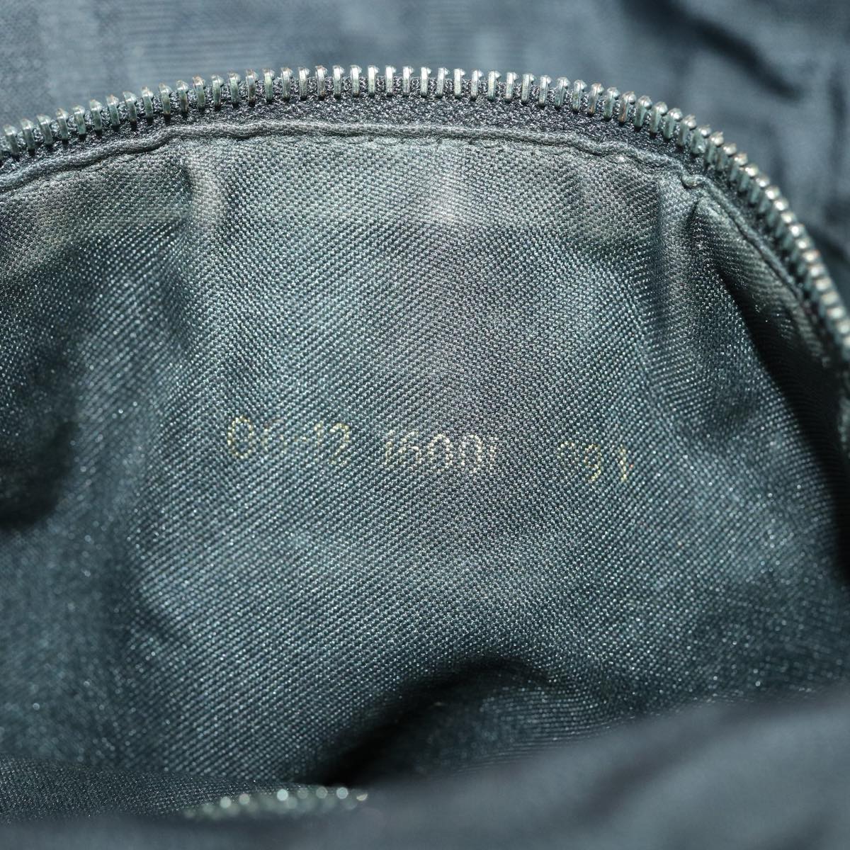 FENDI Zucca Canvas Tote Bag Nylon Black rd3648